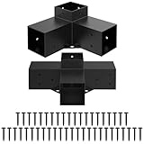 【Kit de bricolage personnalisable】Avec ce kit de supports de pergola, vous disposez d'un espace extérieur personnalisé adapté à vos préférences et besoins.