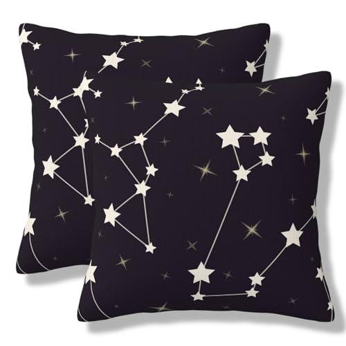 Constellation Throw Pillow Covers