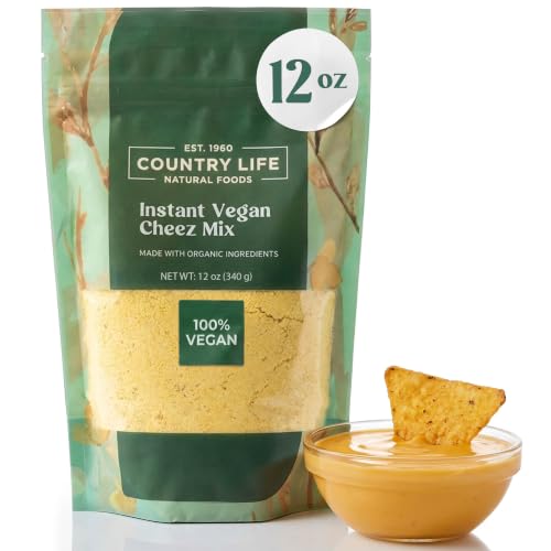 Country Life Vegan Cheez Mix 12 oz | Plant-Based Dairy-Free