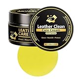 Generico Zum Schutz der Haut – Balsam zur Reinigung und Entfernung von Flecken, Lederpflege – für Autositze, Sofas, Fahrzeuge, Innen- und Außenbereiche, Garagen