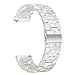for Samsung Galaxy Watch 42mm / Gear S2 Classic Watchband, TRUMiRR 20mm Quick Release Resin Watch Band Stainless Steel Buckle Strap Wrist Bracelet for Gear Sport, Garmin Vivoactive 3,