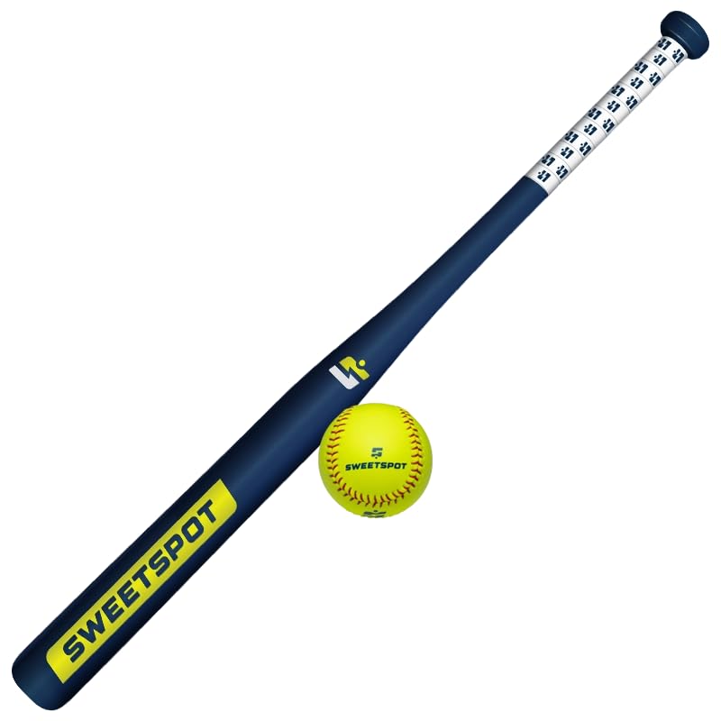 SweetSpot Backyard Homerun Kit | Complete Backyard Softball Set | Includes Strikezone, 32