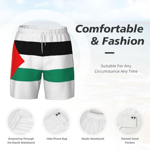 Short de bain Palestine séchage rapide contre les irritations - 5