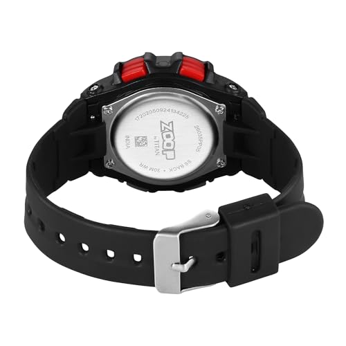 Image of Zoop Digital Watch with Digital Dial & Black Strap for Boys Kids, from House of Titan - 26035PP05W