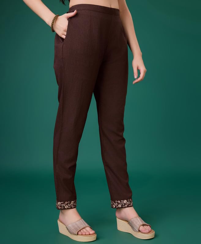 Image of MOJILAA Women Linen Floral Print Causal Co-ord Set | Linen Co-ord Set | Printed Co-ord Sets | Causal Wear | A-line Co-ord | Top and Bottom Wear