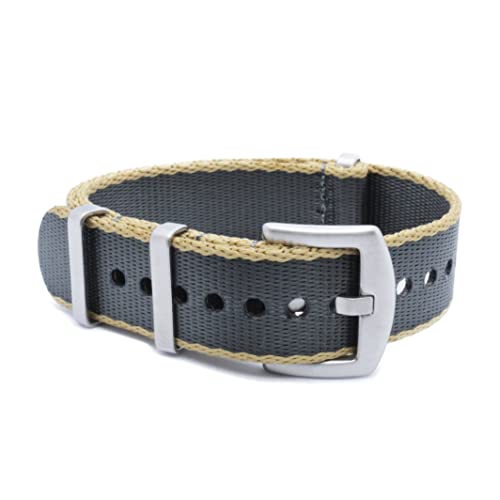 Image of WAMD Seat Belt NATO Watch Straps /Bands - 18mm,20mm,22mm and 24mm Nylon Watch Straps for Watches - Multicolour Options