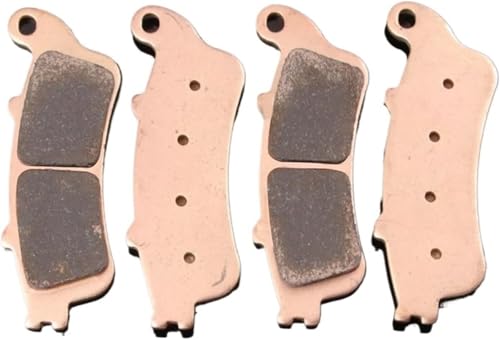 Plaquettes de frein moto ST1100 GL1800 frittées contre la perte de mordant