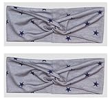 Zoe+Liv Women's Two Headband (Juniors') Grey and Blue