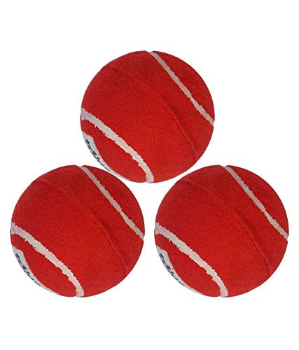 Prime Rubber Red Light Weight Tennis Ball for Cricket - Pack of 3 (B08RDLNX7K) Amazon Price History, Amazon Price Tracker