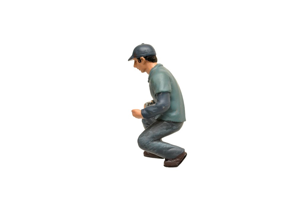 American Diorama Mechanic Lucas Figure for 1:24 Diecast Model Cars