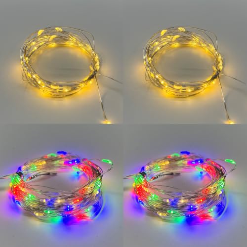 EXF 4 Pack Fairy Lights Battery Operated String Lights by EXF - Used condition - US$17.14