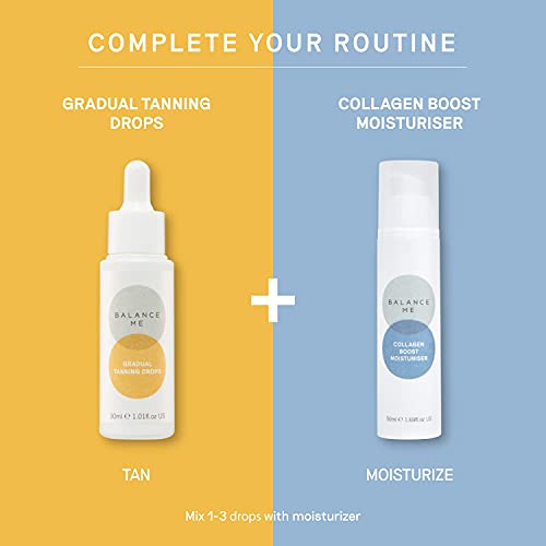 Balance Me Collagen Boost Moisturiser, Smooth And Rejuvenate Face & Neck, Anti-Ageing Crea For All Skin Types, Peptides & Hyaluronic Acid, 99.9% Natural, Vegan/Cruelty Free, Made In Uk, 1.7 Fl Oz #TOP4