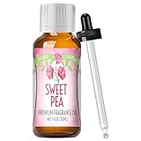 Good Essential – Professional Sweet Pea Fragrance Oil 30ml for Diffuser, Candles, Soaps, Lotions, Perfume 1 fl oz