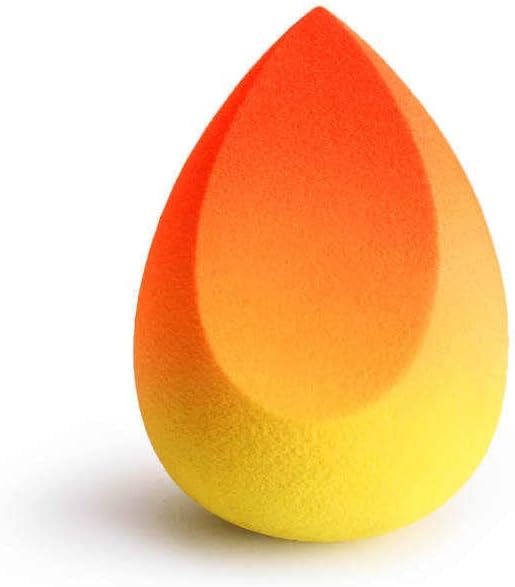 Esponja de maquiagem ombré Dynec Sunrise em microfibra sem látex