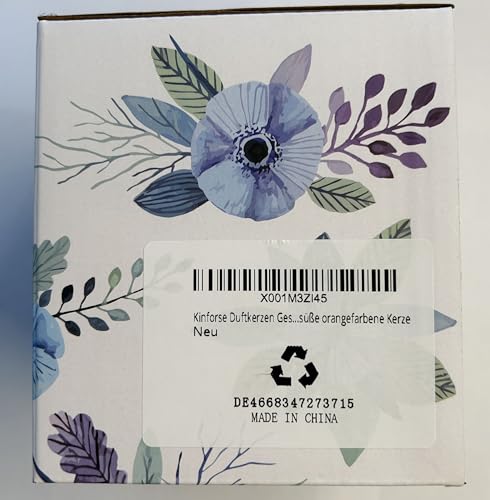 Kinforse Enchanting Owl Scented Candle Gifts for Women – Luxurious Sweet Orange Aromatherapy Candles, Unique Birthday Gifts for Women, Relaxing Bath & Home Set for Best Friends, Wife, Mother - Image 9