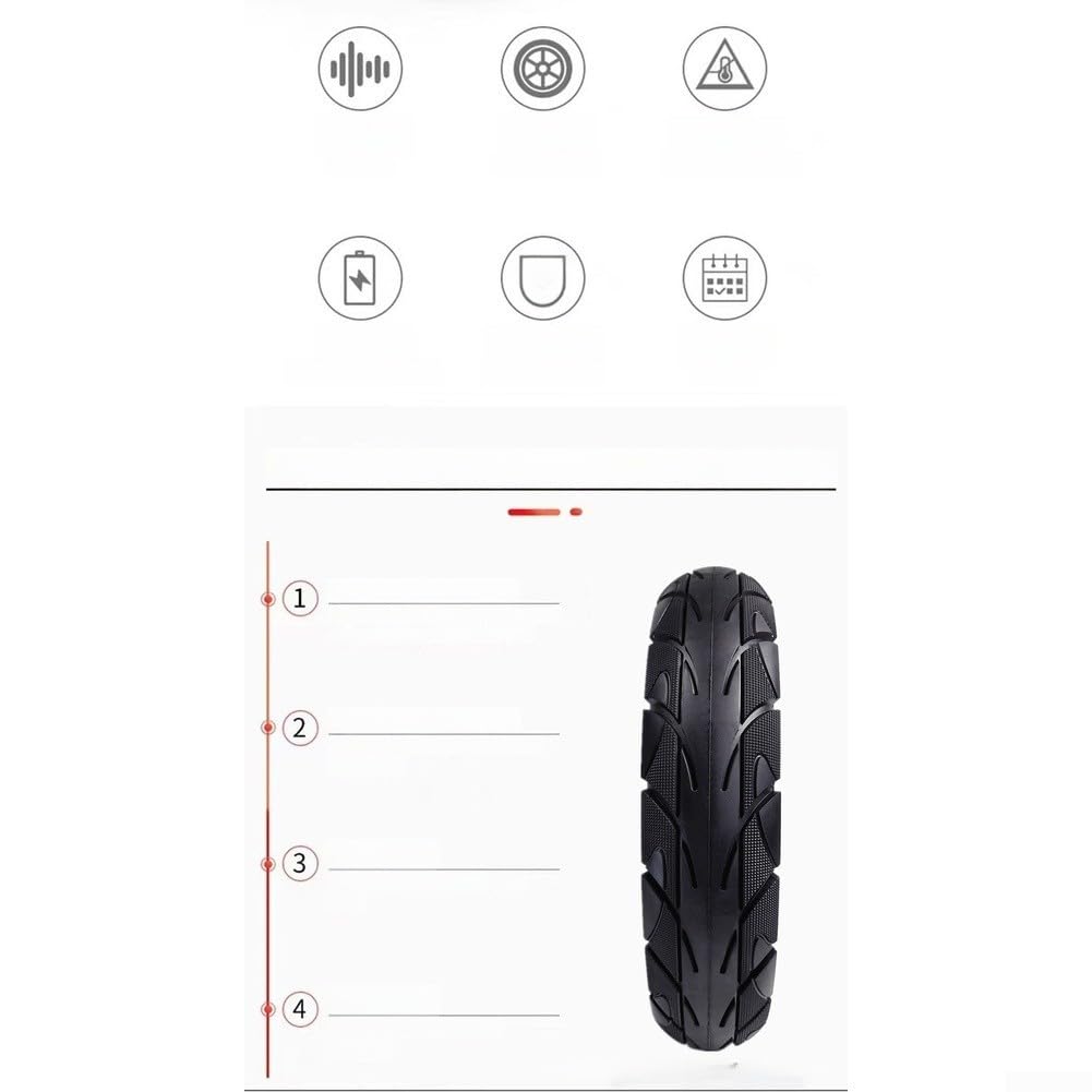 Gomma Piena Scooter Elettrico Struttura Cava
