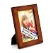 RPJC 4x6 Picture Frame Made of Solid Wood High Definition Glass for Table Top Display and Wall mounting photo frame Brown