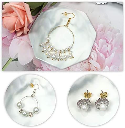 TOAOB 20pcs Earring Backs 925 Sterling Silver Butterfly Style Safety Scrolls Earring Stoppers Universal Size in Gold Tone for Jewelry Making