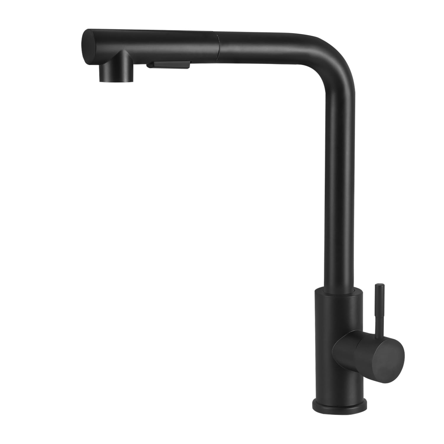 Rubinetto Lavello Cucina, Miscelatore Cucina,Rubinetto Cucina con Doccia Estraibile,Rubinetto da Cucina in Acciaio Inossidabile nero, Rubinetto per Lavello da Cucina con Doccia, Girevole a 360°