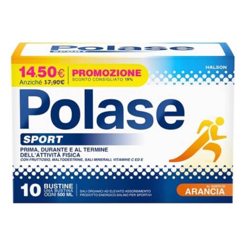 Polase Sport 10 sobres complemento mineral con magnesio y potasio para deportistas