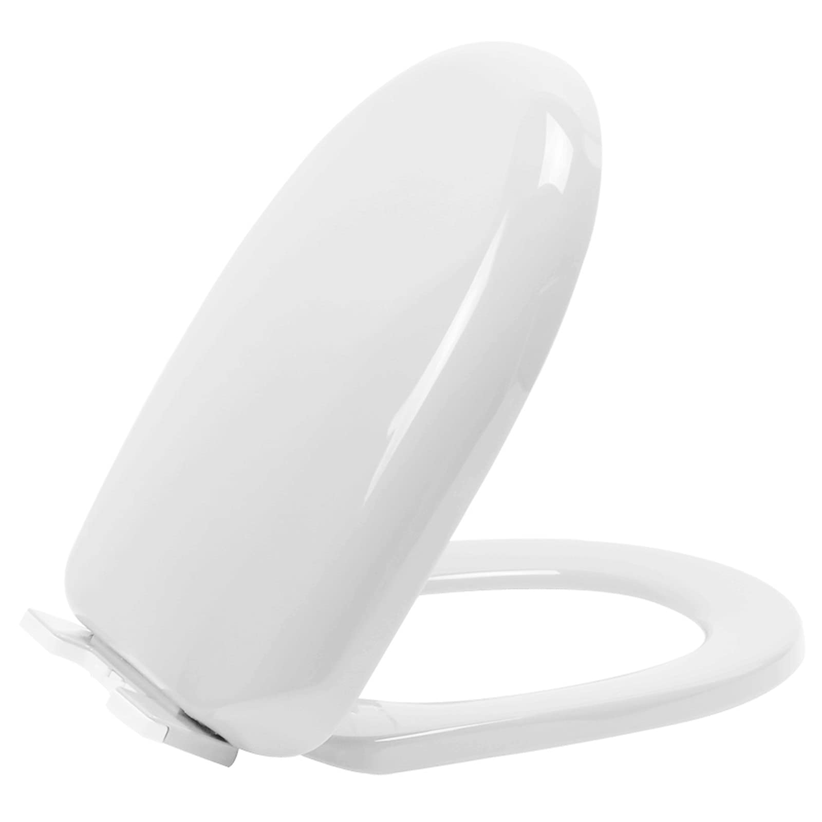 Dxpsxjl White Soft Close, Toilet Seat, Quick Release Polypropylene, Adjustable, Lightweight, Durable, Portable, User-Friendly, Compact, Standard