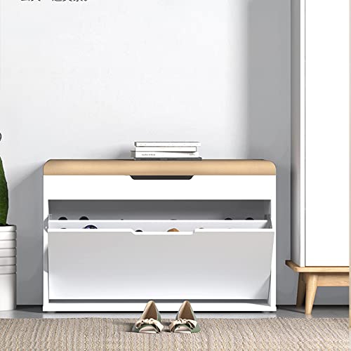 Ottomans tabourets bancs de rangement et étagère à chaussures entrée PE