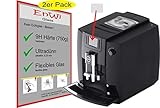 EnWi | 2X Extrem harte 9H Display-Schutz-Folie für Jura E60 15082 Kaffeevollautomat