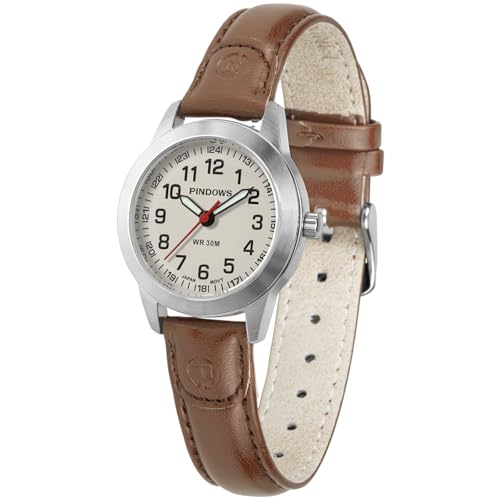 PINDOWS Watches for Women, Classic Business Analog Quartz Small Ladies Watches, 3ATM Waterproof Fashion Dress Watch with Easy-to-Read Luminous Dial by PINDOWS - Used condition - US$17.58