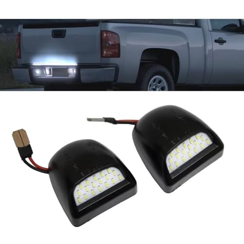 Luces de matrícula para Cadillac Escalade EXT | Kit de iluminación trasera con 2 piezas 4