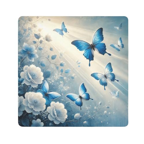 Joko Ivery Blue Butterflies Protective Wrap 13.8