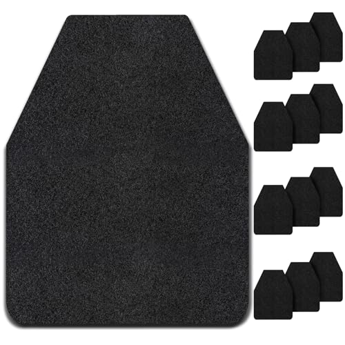 ANWEOR 12 Pack Urinal Mats for Men Bathroom Urinal Floor Mats for Commercial Restrooms Non-Slip Water Deodorization Disposable Urinal Mats Reusable Urine Large 17Inch x 20.5Inch