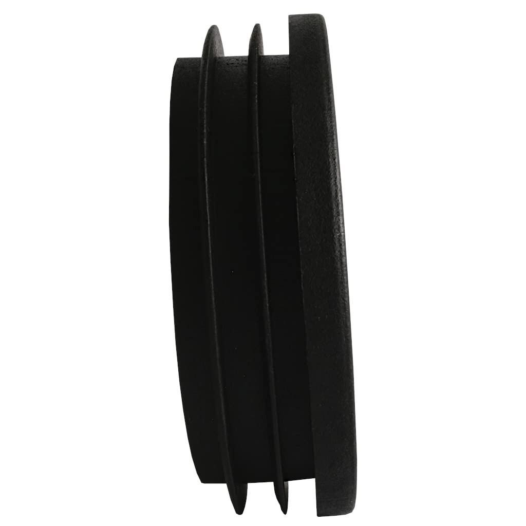 TIBU Tapones de láminas redondos, tapones para tubos, tapas para los extremos, tapas deslizantes en todos los tamaños, 50 unidades, tubo redondo Ø 70 x 2 mm