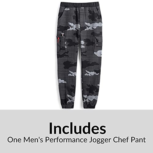Chefuniforms.com Men's Performance Stretch Jogger Chef Pant (Camo, Medium) #TOP5