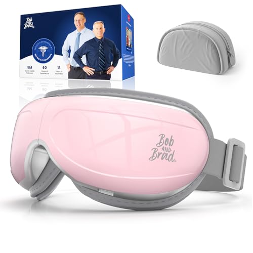 BOB AND BRAD Eye Massager FSA Eligible, EyeOasis 2 Heated Eye Massager for Dry Eyes, Temple Massager for Headache, Migraine & Tension Relief, Warm Compress Eye Massage for Stress Relief