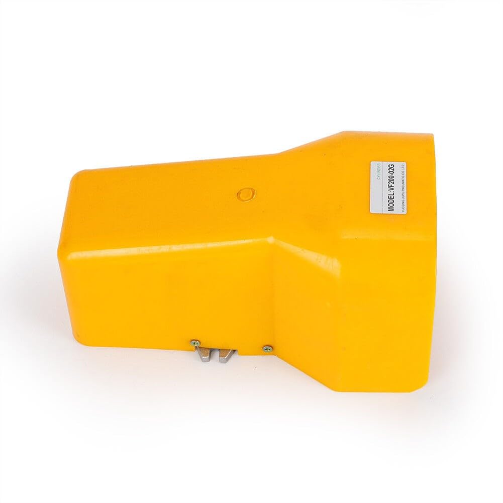 4F210-08G - Válvula de pedal neumática de 5 vías, 2 posiciones, 1/4 pulgadas NPTF de cuatro canales para sistemas hidráulicos industriales y neumáticos