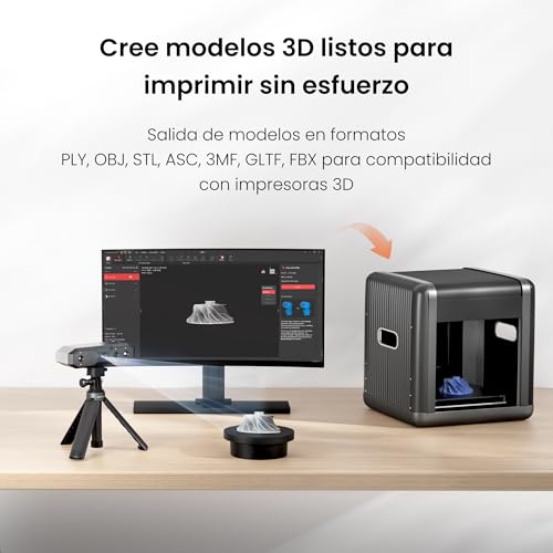 Miniatura 11 de Revopoint Mini 2 Portátil Escáner 3d Para Impresión 3d, Precisión 0,02mm, Escaneo Rápido 16 Fps, Luz Azul Industrial, Escáner De Color Modelo 3d Para Dental, Joyería Y Objetos Pequeños, Estándar