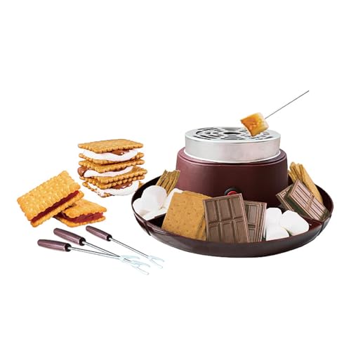 Máquina Eléctrica 2 en 1 para Smores y Fondue Tisch miniatura 1