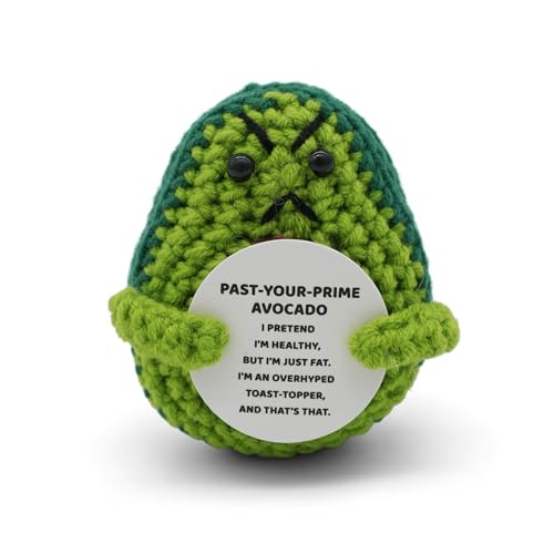 GOOFBALLS Debbie Downers Plush – Past Your Prime Avocado, Funny Collectible Toy Gift