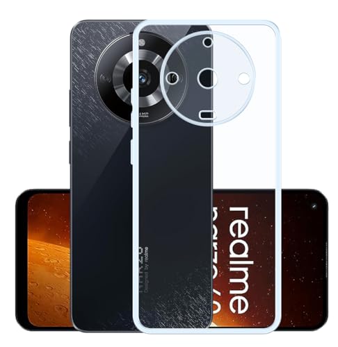 Image of Back Cover for Realme Narzo 60 (5G) (SlimFlexible|Silicone|Transparent|Camera Protection)