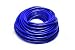 HPS 1/2" ID Blue high temp reinforced silicone heater hose 10 feet roll, Max Working Pressure 80 psi, Max Temperature Rating: 350F, Bend Radius: 2-1/2"