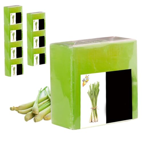Savon de barre de citronnelle parfumé pour une douche relaxante et fraîche
