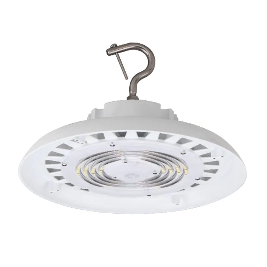 GREENLIGHTDEPOT LED High Bay - 100W - 14,100 Lumens - UFO4 - Hook Mount - UL+DLC5.1