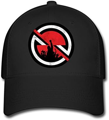 QEPTCM Men Women Adjustable Snapback Hat Prophets of Rage Make America Rage Again Baseball Cap Black