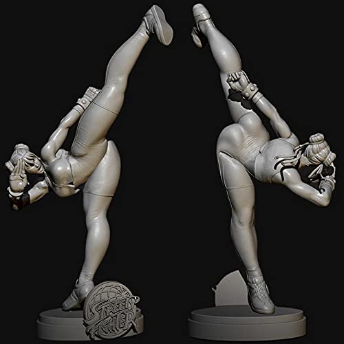 Amazon | Gooing 1/24 75mm 春麗 チュン・リー 未塗装 レジン製