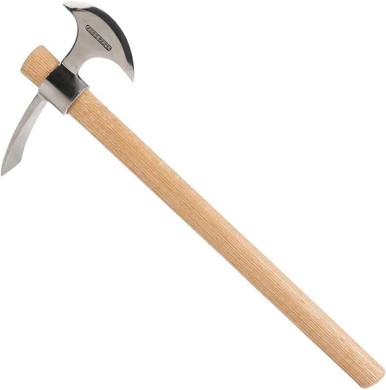 16 Inch Pickaxe Mattock, Hand Pick Axes for Digging | Pickaxe Hatchet Mattock Gardening Tool, Pick Axe Stainless Steel Blade Cutter for Camping Wood Splitting Planting Farming