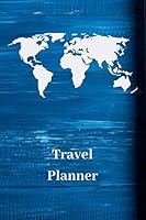 Travel Planner: Road Trip Planner, Vacation Log Book, Checklist, Planner, Expense Tracker, Itineraries . 1656869934 Book Cover