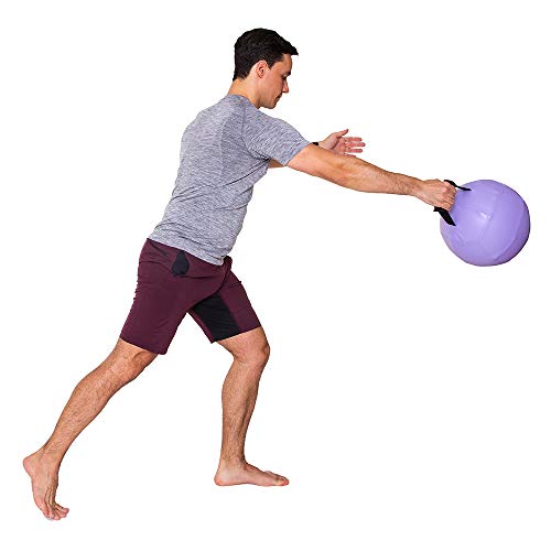 Bola giratoria MERRITHEW con bomba de mano para pilates y tonificación 2