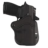 1791 GUNLEATHER Sig P320c Paddle Holster - OWB CCW Holster - Right Handed Leather Holster for Belts...