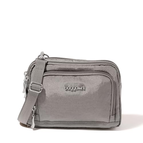 Image of Baggallini Triple Zip with Front Wallet /Trifecta RFID Wallet Crossbody