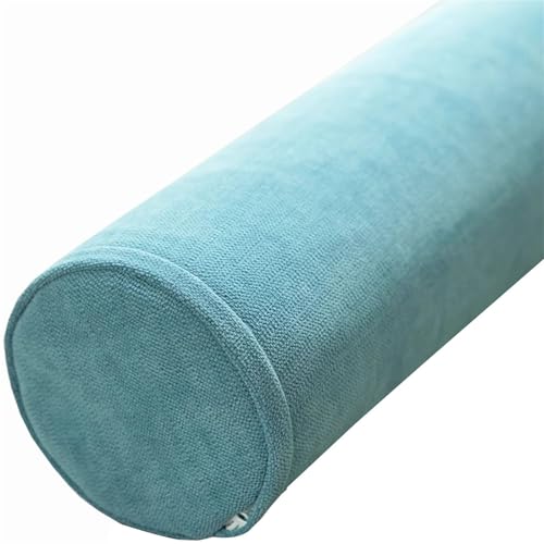 Memory Foam Cervical Roll Pillow - Round Neck Bolster for Sleeping, Head, Neck, Back, Legs & Yoga